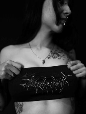 NWOT BreatheDivinity Void Tech Bloodline Tube Top -  Red, size Small